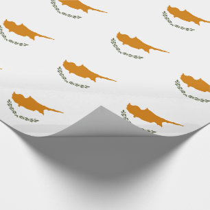 Cyperns flagga presentpapper