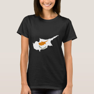 Cyperns flagga t shirt