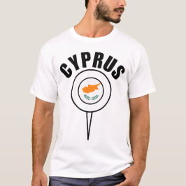 Cyperns flagga t shirt