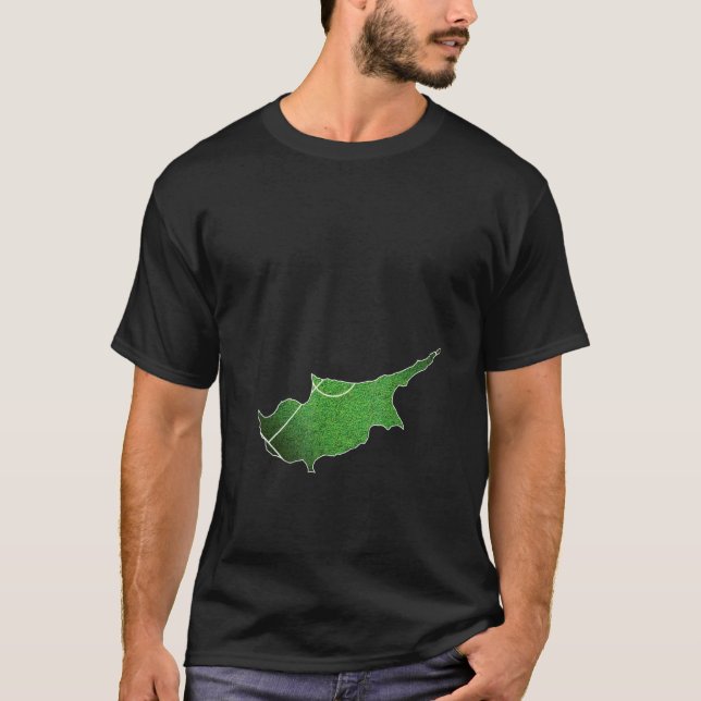 Cyperns fotbollsarena t shirt (Framsida)