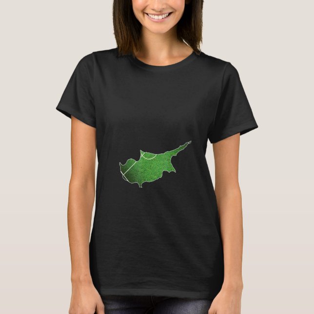 Cyperns fotbollsarena t shirt (Framsida)