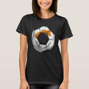 Cyperns fotbollscyprioter Flagga Boys Manar Kids T Shirt