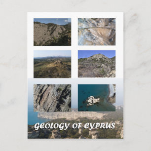 Cyperns geologi vykort