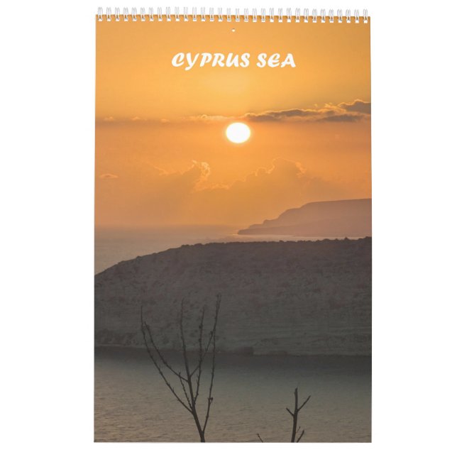 Cyperns havskalender kalender (Baksida)