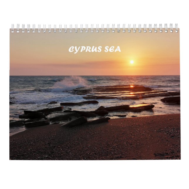 Cyperns havskalender kalender (Baksida)