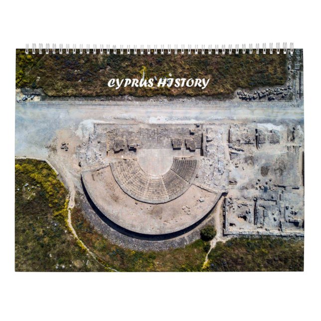 Cyperns historiekalender kalender (Baksida)