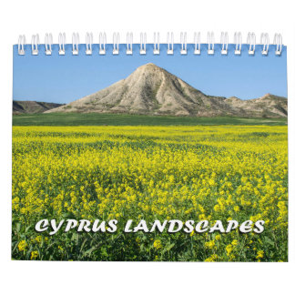 Cyperns kalenderlandskap kalender