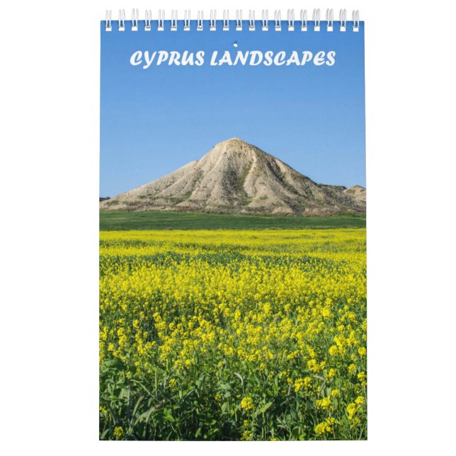 Cyperns landskapskalender kalender (Omslag)