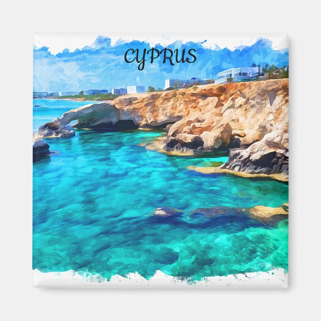 Cyperns landskapsresa i Medelhavet Magnet (Framsidan)