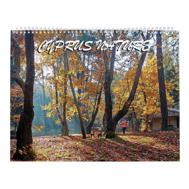 Cyperns naturkalender kalender (Omslag)