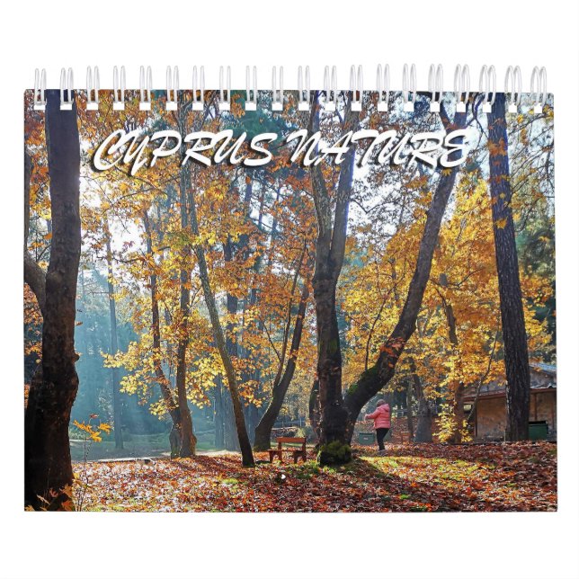 Cyperns naturkalender kalender (Omslag)