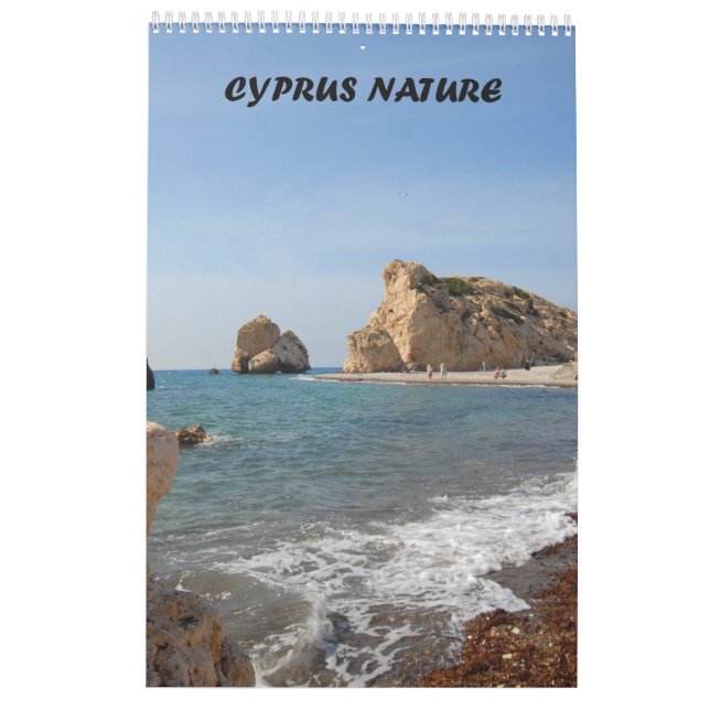 Cyperns naturkalender kalender (Baksida)