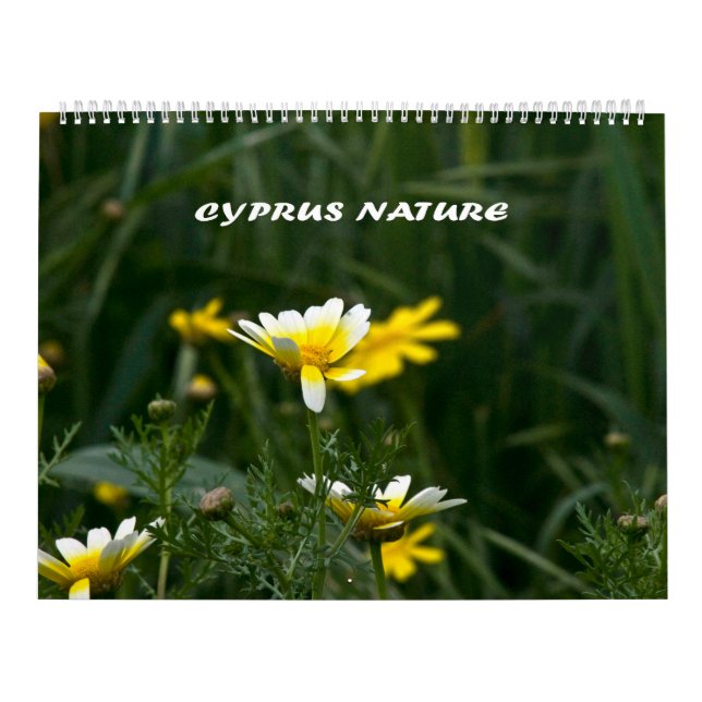 Cyperns naturkalender kalender (Omslag)