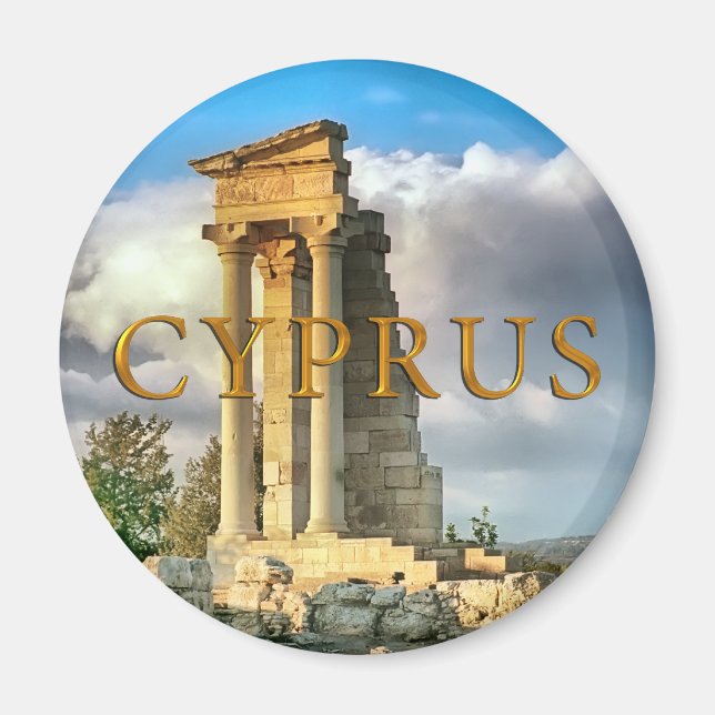 Cyperns ruiner magnet (Framsidan)