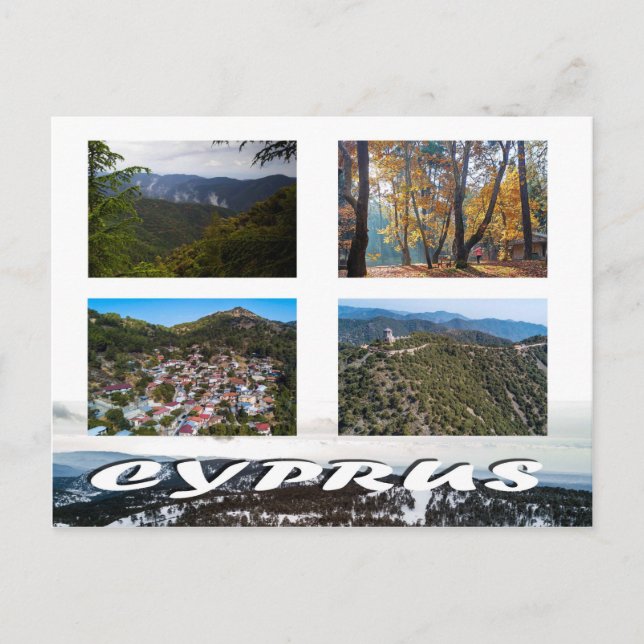 Cyperns vykort (Framsida)