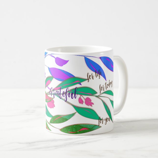 Cypress Daily Affirmation Coffee Mugg (Framsida höger)