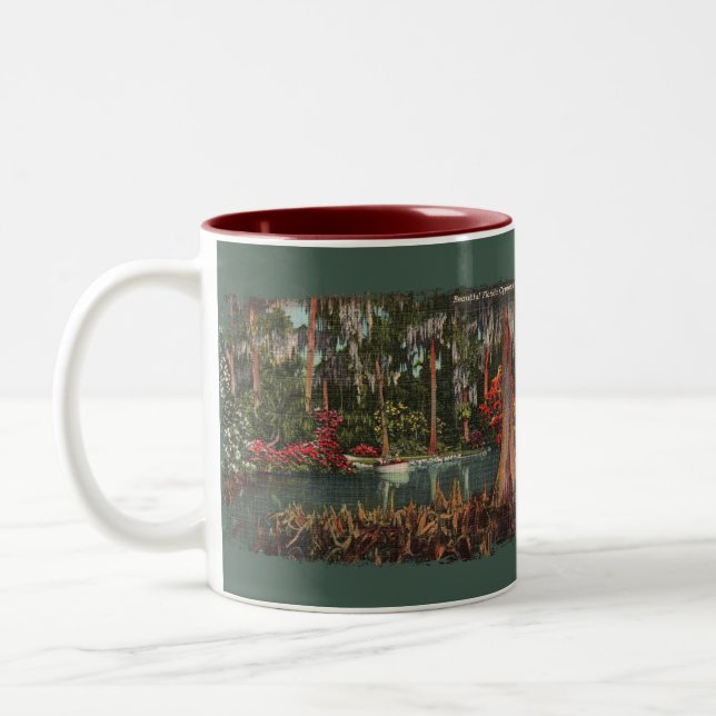 Cypress Gardens Florida Coffee Mugg (Vänster)