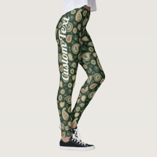 Cypress Paisley Mönster Leggings