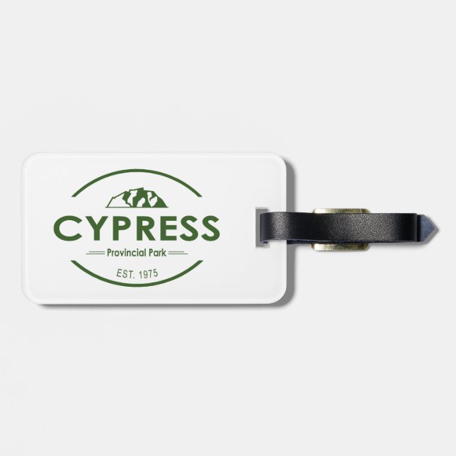 Cypress Provincial Park Bagagebricka (Baksida Vågrät)