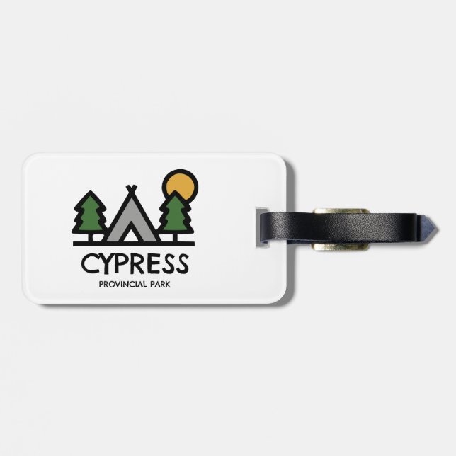 Cypress Provincial Park Bagagebricka (Baksida Vågrät)
