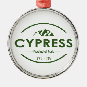 Cypress Provincial Park Julgransprydnad Metall