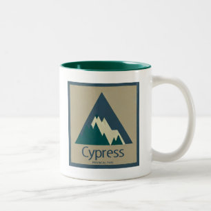 Cypress Provincial Park Rustic Två-Tonad Mugg