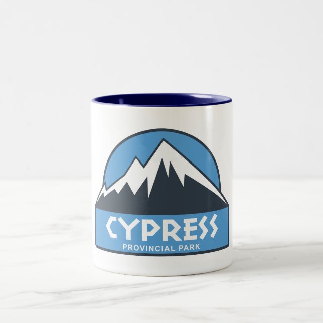 Cypress Provincial Park Två-Tonad Mugg (Center)