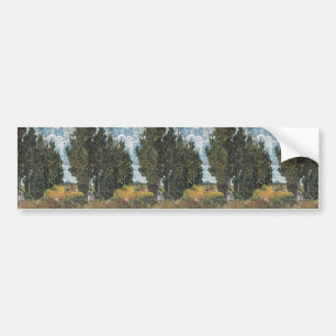 Cypress Träd av Van Gogh Bildekal