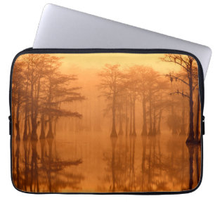 Cypress-träd George Smith State Park Laptop Fodral