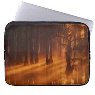 Cypress-träd George Smith State Park Laptop Fodral