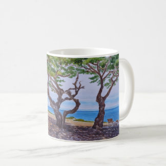 Cypress-träd i Pacific Grove Kaffemugg