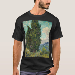 Cypresses 1889 Vincent Van Gogh T Shirt