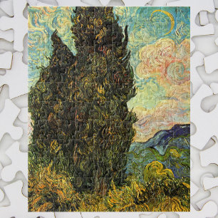 Cypresses av Vincent van Gogh Pussel