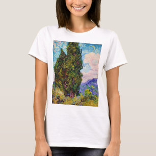 Cypresses, Van Gogh T Shirt