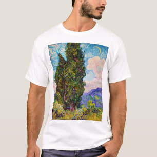 Cypresses, Van Gogh T Shirt