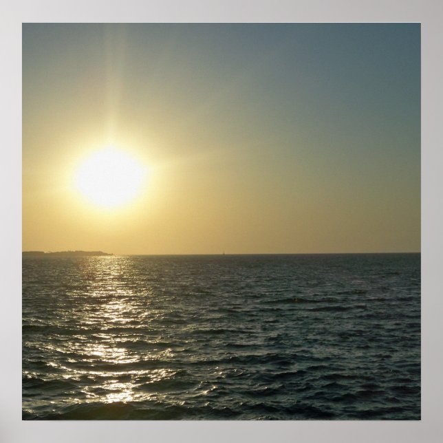 Cyprian Sunset Poster (Framsidan)