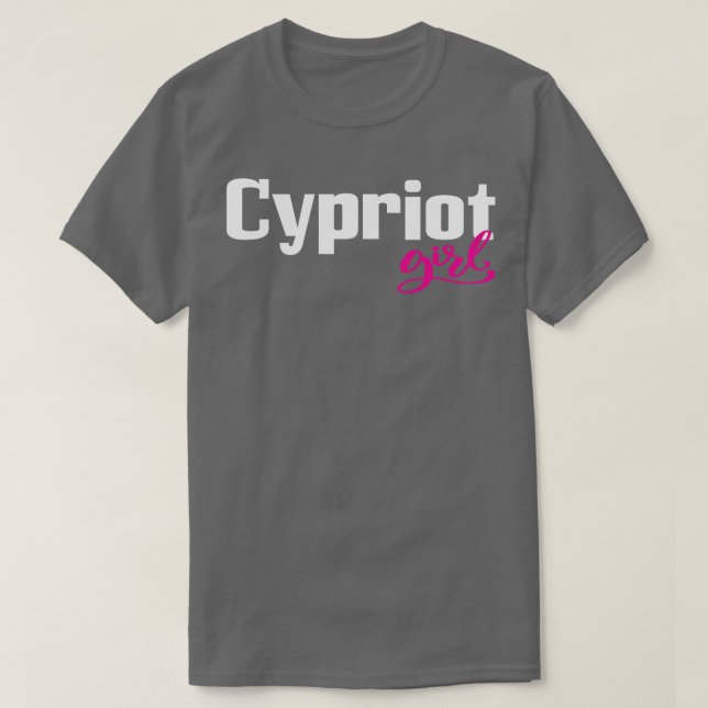 Cypriot Girl 1 T Shirt (Design framsida)
