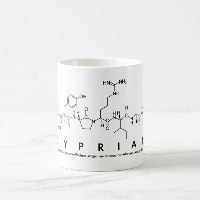 cypriotisk peptid namn mugg (Center)