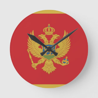 Cyprus Flagga Round Clock Rund Klocka