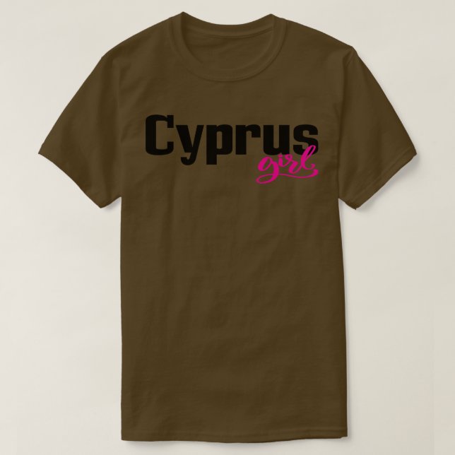 Cyprus Girl T Shirt (Design framsida)