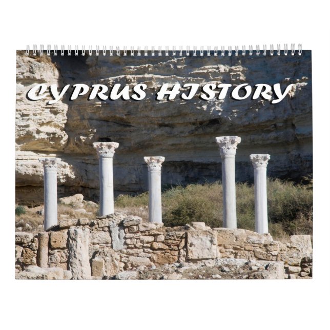 Cyprus history kalender (Baksida)