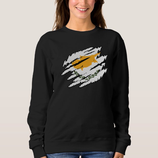 Cyprus Retro T Shirt (Framsida)