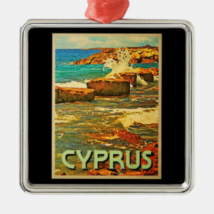 Cyprus Rocky Shore Julgransprydnad Metall