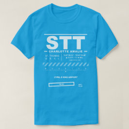 Cyril E. Kung flygplats STT T-Shirt