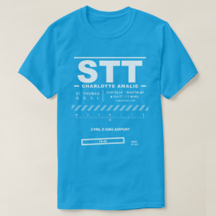 Cyril E. Kung flygplats STT T-Shirt