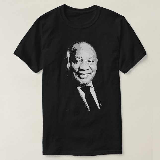 Cyril Ramaphosa T Shirt (Design framsida)