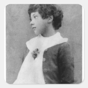 Cyril Wilde, c.1890 Fyrkantigt Klistermärke