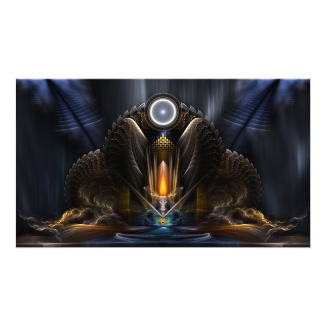 Cyritous, Karinos Fotoutvidgning, Temple Orb Fototryck (Framsidan)