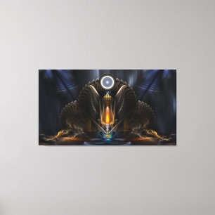 Cyritous, Karinos Orbens tempel Canvastryck