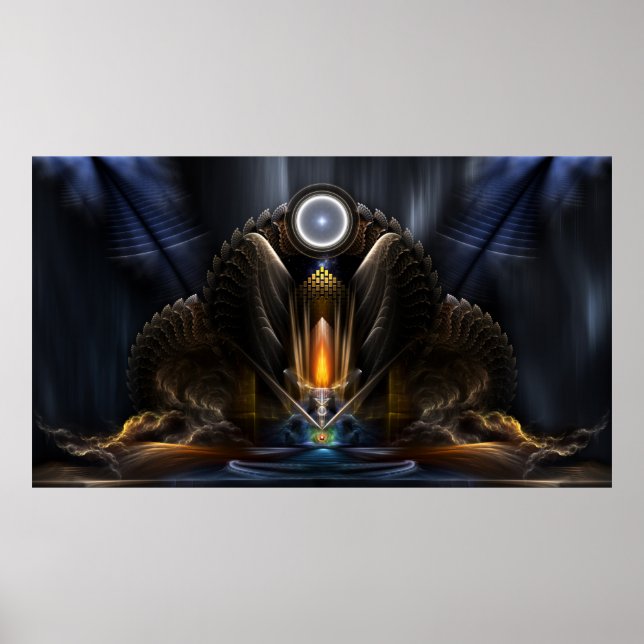 Cyritous, Karinos Orbens tempel Poster (Framsidan)